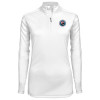 Thumbnail image for  Syntrel Womens White Interlock 1/4 Zip