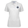 Thumbnail image for  Womens Silk Touch White Pique Polo