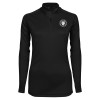 Thumbnail image for  Syntrel Womens Black Interlock 1/4 Zip
