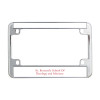 Thumbnail image for  Metal Motorcycle License Plate Frame in Chrome
