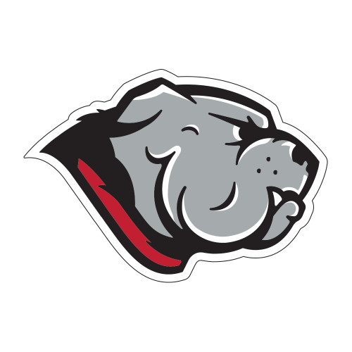 Medium Decal-Bulldog Head, 8 inches wide