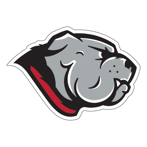 Large Decal-Bulldog Head, 12 inches wide