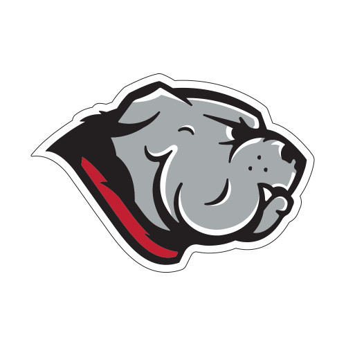 Small Decal-Bulldog Head, 6 inches wide
