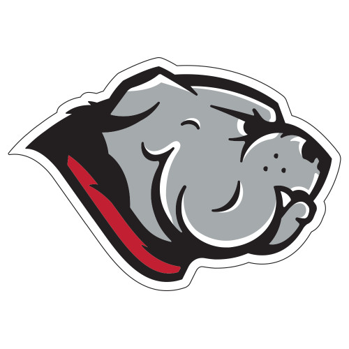 Extra Large Decal-Bulldog Head, 18 inches wide