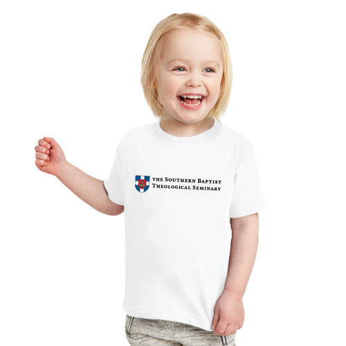 Toddler White T Shirt-Primary Mark