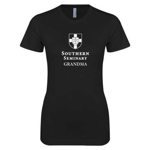 Next Level Womens Black Boyfriend Tee-Southern Seminary Grandma