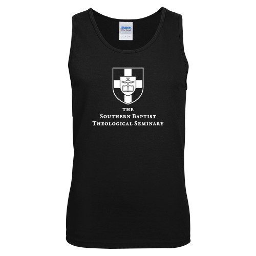 Black Tank Top-Primary Mark Vertical