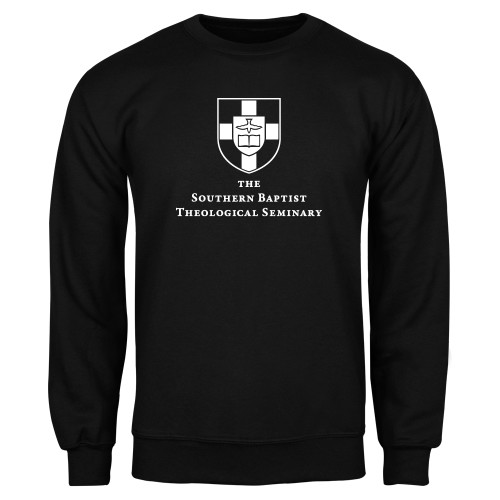 Black Fleece Crew-Primary Mark Vertical