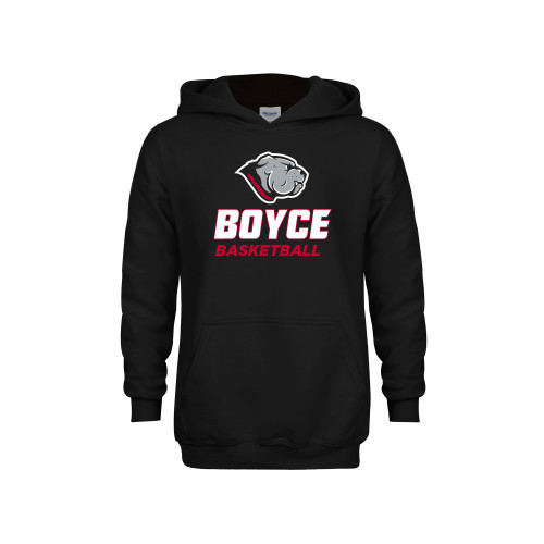 Youth Black Fleece Hoodie-Basketball