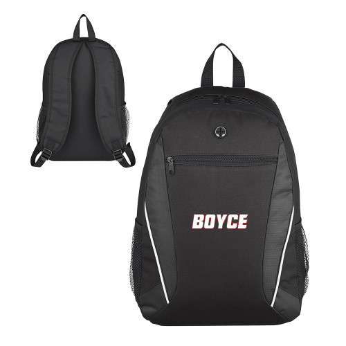 Homerun Black Computer Backpack-Boyce