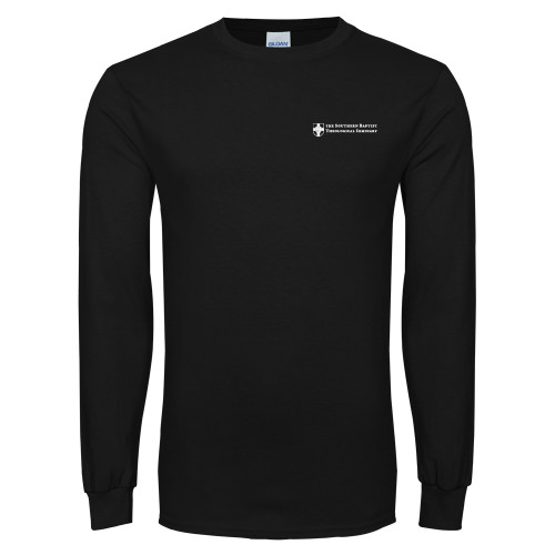 Black Long Sleeve T Shirt-Primary Mark