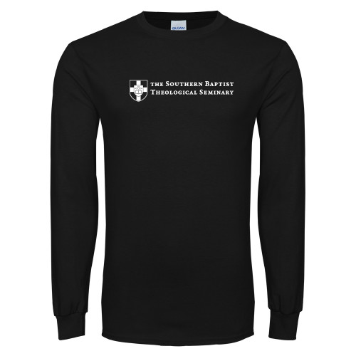 Black Long Sleeve T Shirt-Primary Mark