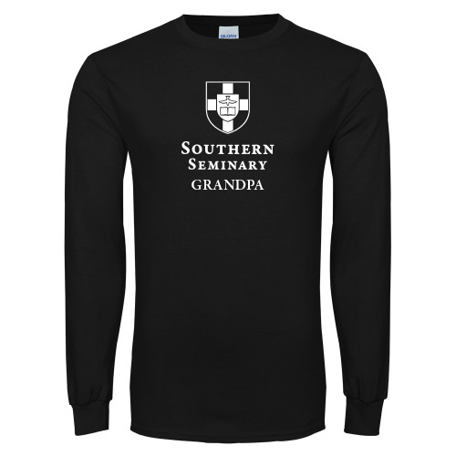 Black Long Sleeve T Shirt-Southern Seminary Grandpa