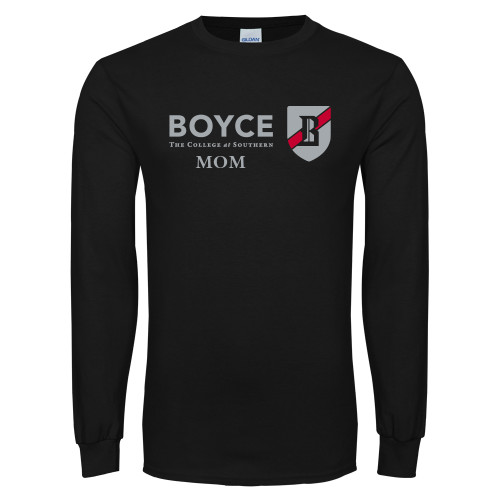 Black Long Sleeve T Shirt-Boyce Mom