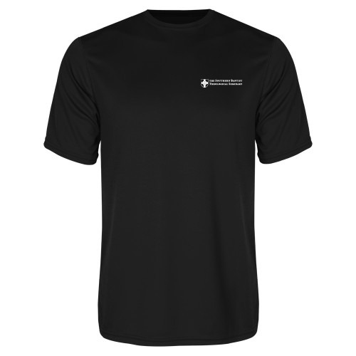 Black Performance Tee-Primary Mark
