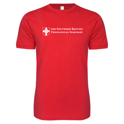 Next Level Red Softstyle T Shirt-Primary Mark