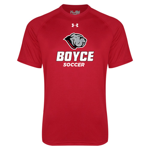 Under Armour Red Tech Tee-Soccer
