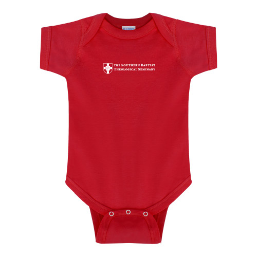 Red Infant Onesie-Primary Mark