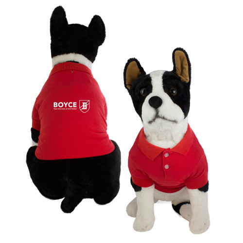 Classic Red Dog Polo-Boyce Primary Mark