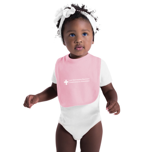 Light Pink Baby Bib-Primary Mark