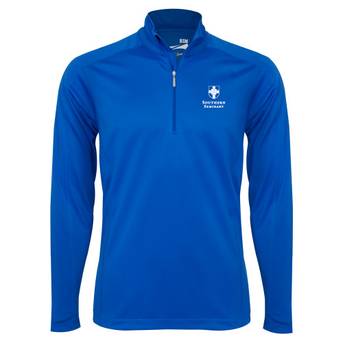 Syntrel Royal Interlock 1/4 Zip-Southern Seminary Vertical