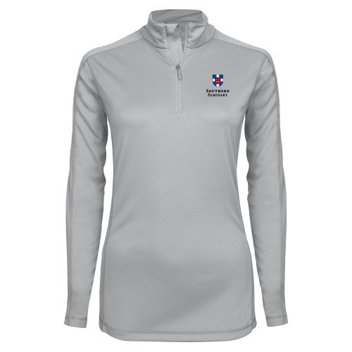 Syntrel Womens Platinum Interlock 1/4 Zip-Southern Seminary Vertical