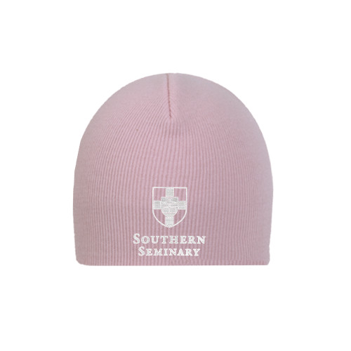 Pink Knit Beanie-Southern Seminary Vertical
