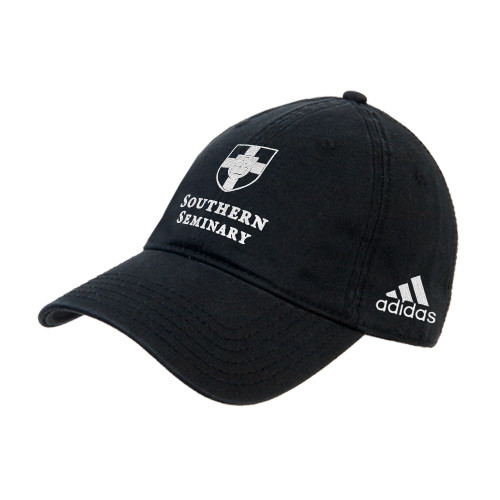 Adidas Black Adjustable Washed Slouch-Southern Seminary Vertical