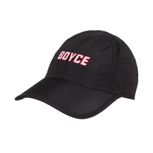 Womens Black Performance Cap-Boyce