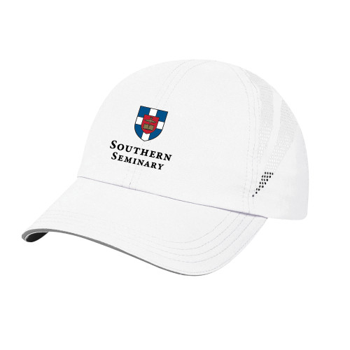 White Performance Cap-Southern Seminary Vertical