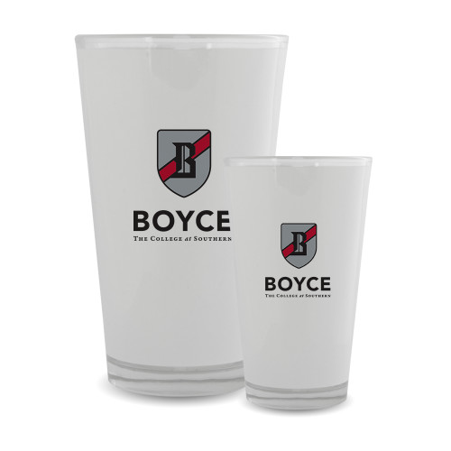 Full Color Glass 17oz-Boyce Primary Mark Vertical