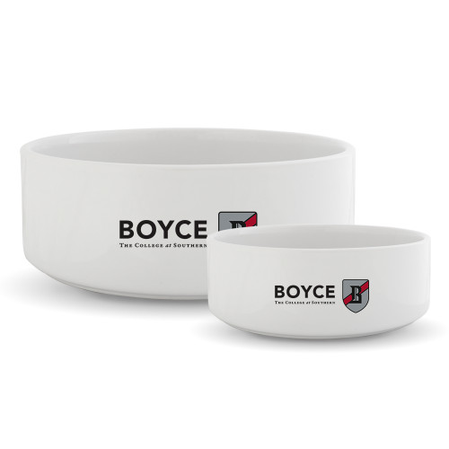 Ceramic Dog Bowl-Boyce Primary Mark