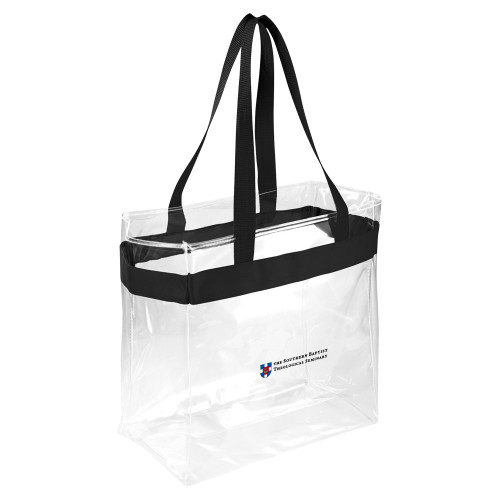 Game Day Clear Stadium Tote-Primary Mark