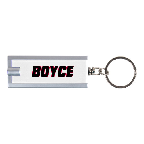 Turbo White Flashlight Key Holder-Boyce