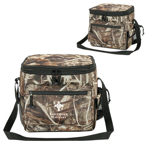 Huntington 24 Can Camo Cooler-Southern Seminary Vertical