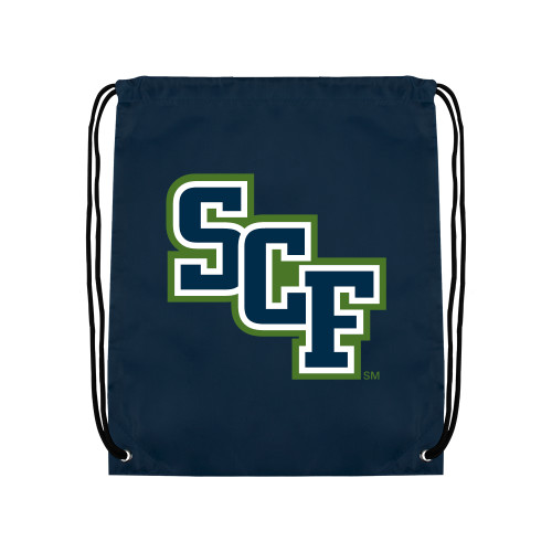  Navy Drawstring Backpack - SCF