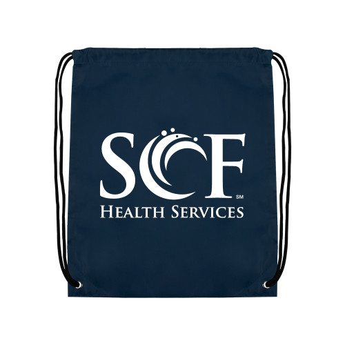  Navy Drawstring Backpack - SCF Health Services