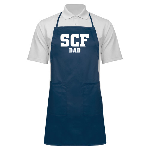  Full Length Navy Apron - SCF - Dad