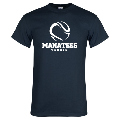  Navy T Shirt - Manatees Tennis