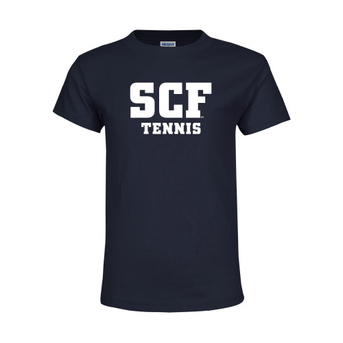  Youth Navy T Shirt - SCF - Tennis
