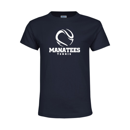  Youth Navy T Shirt - Manatees Tennis