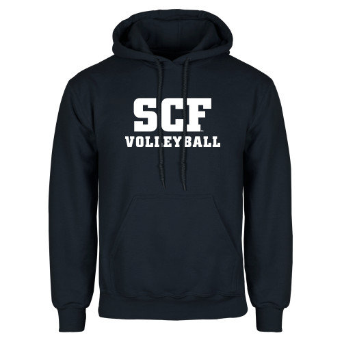  Navy Fleece Hoodie - SCF - Volleyball