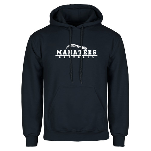  Navy Fleece Hoodie - Manatees Baseball