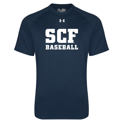 Under Armour Navy Tech Tee - SCF - Baseball