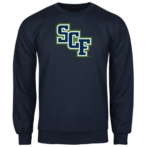  Navy Fleece Crew - SCF
