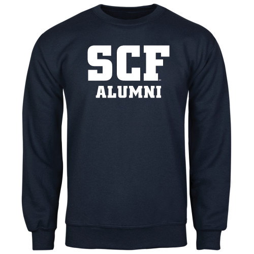  Navy Fleece Crew - SCF - Alumni