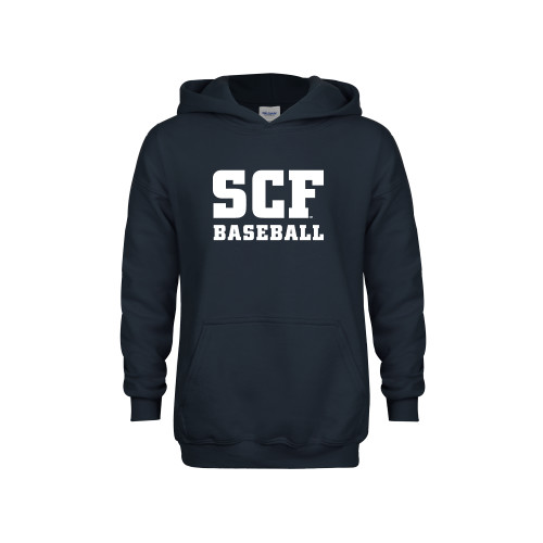  Youth Navy Fleece Hoodie - SCF - Baseball