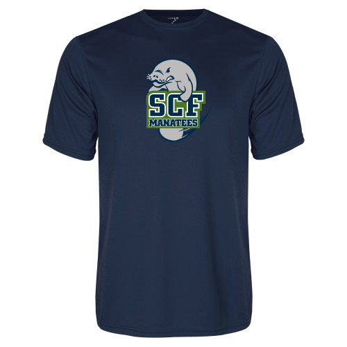  Navy Performance Tee - SCF Manatees
