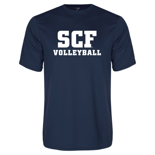 Navy Performance Tee - SCF - Volleyball