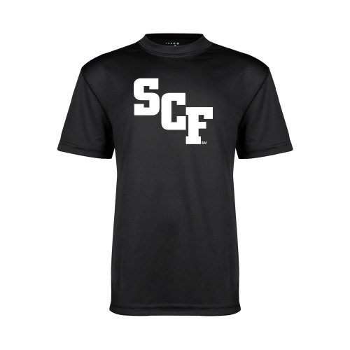  Youth Performance Black Tee - SCF